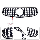 GT-Style Front Bumper Grill Grille Fit Mercedes Benz GLC X253 C253 2015-2019-6
