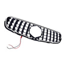 GT-Style Front Bumper Grill Grille Fit Mercedes Benz GLC X253 C253 2015-2019-7