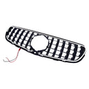 GT-Style Front Bumper Grill Grille Fit Mercedes Benz GLC X253 C253 2015-2019-16