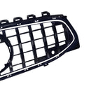 Black Front Bumper Grille Grill Fit Mercedes CLA-Class W118 C118 2020-2024 GT-9