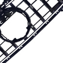 Black Front Bumper Grille Grill Fit Mercedes CLA-Class W118 C118 2020-2024 GT-10