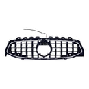 Black Front Bumper Grille Grill Fit Mercedes CLA-Class W118 C118 2020-2024 GT-15
