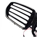 M-Style Front Bumper Grille Grill Fit BMW G05 LCI X5 2024+ Single Line W/LED-9