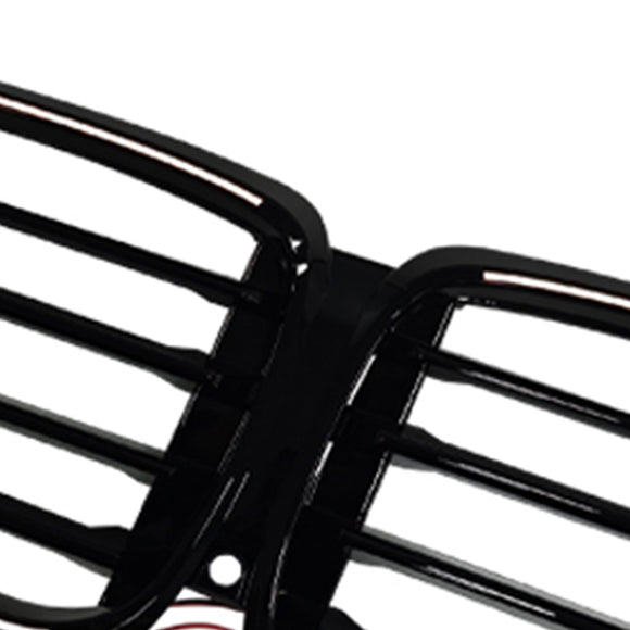 M-Style Front Bumper Grille Grill Fit BMW G05 LCI X5 2024+ Single Line W/LED