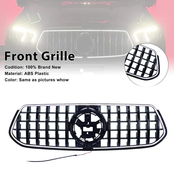 Etupuskurin säleikkö Säleikkö sopii Mercedes Benz GLE Class C167 V167 2019-2023 W/ LED