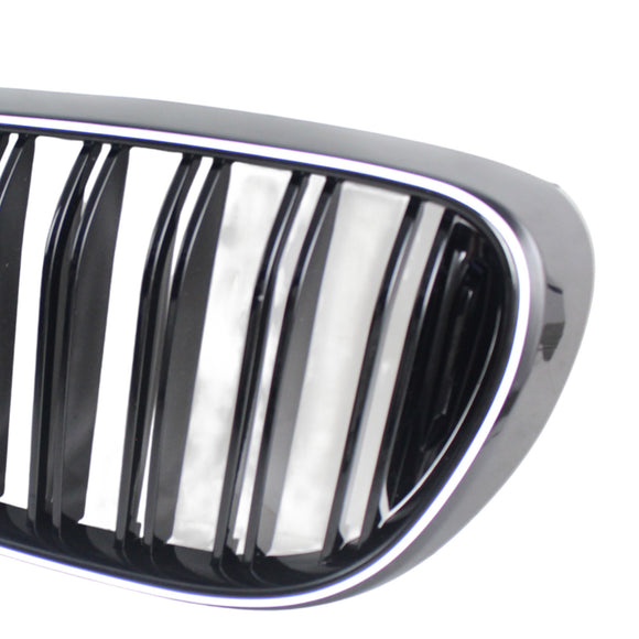 Rejilla delantera para parrilla de riñón compatible con BMW Serie 7 G11 G12 2016-2018 pre-Facelift