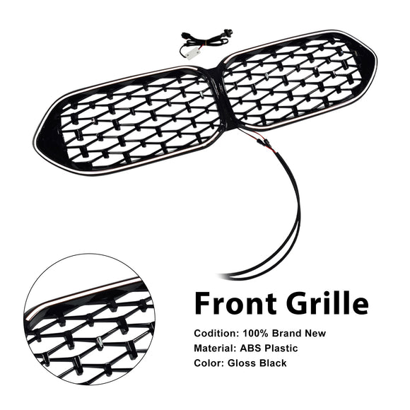 BMW 2 Series F44 2020-2023 Coupe Diamond Gloss Black Front Grille LED Grill
