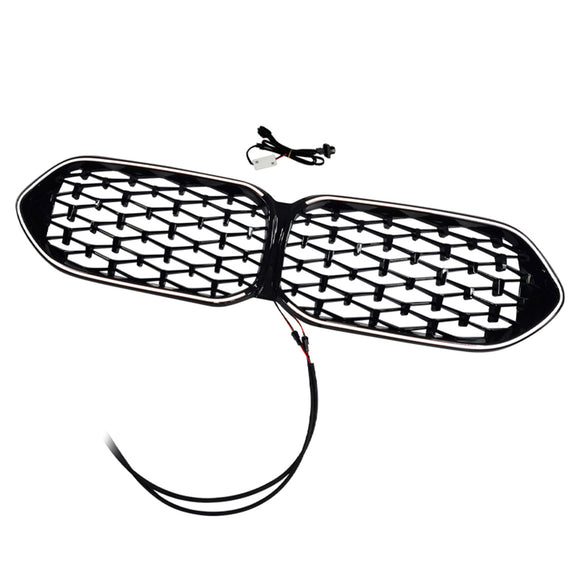 BMW 2 Series F44 2020-2023 Coupe Diamond Gloss Black Front Grille LED Grill