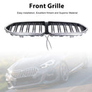 Gloss Black Front Bumper Grille Grill Fit BMW 2 Series F44 2020-2023 Coupe W/ LED-1