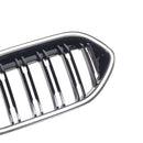 Gloss Black Front Bumper Grille Grill Fit BMW 2 Series F44 2020-2023 Coupe W/ LED-6