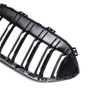 Gloss Black Front Bumper Grille Grill Fit BMW 2 Series F44 2020-2023 Coupe W/ LED-8