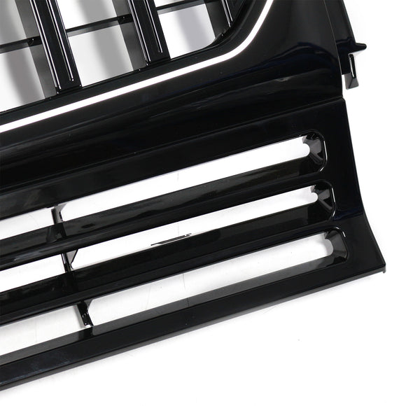 Schwarzer Frontstoßstangengrill GT LED-Grill passend für Mercedes-Benz G-Klasse W463 1990–2018