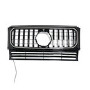 Schwarzer Frontstoßstangengrill GT LED-Grill passend für Mercedes-Benz G-Klasse W463 1990–2018-9