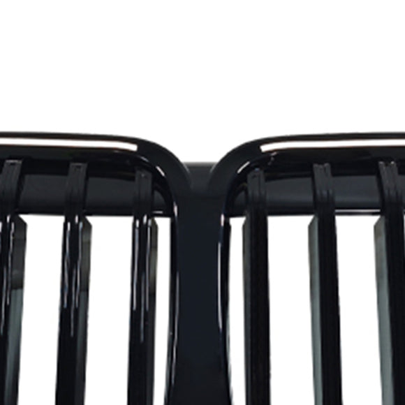 Zwart Enkele Lijn Voorbumper Grille Grill Fit BMW X7 G07 2023-2026 W/LED