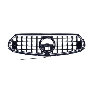 Front Bumper Upper Grille GT Style LED Grill Fit Mercedes GLC X254 C254 With AMG-Line 2022-2025