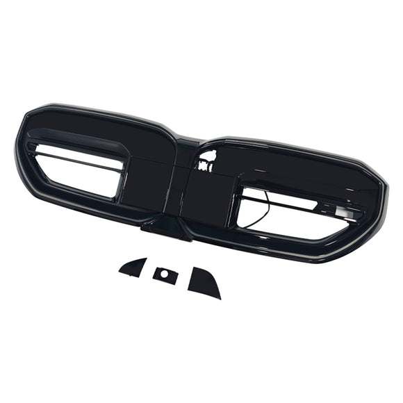 Parrilla de parachoques delantero estilo M60 compatible con BMW Serie 5 I5 G60 G61 G68 2024+