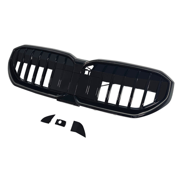 2024-2026 BMW serii 5 I5 G60 G61 G68 Pojedyncza listwa Grill Wymiana przedniego zderzaka Kratka z diodą LED