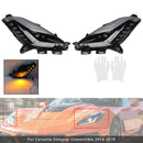 HID Xenon Headlight Assembly W/ Ballast 8pin For Chevy Corvette C7 Z06 2014-2019-1