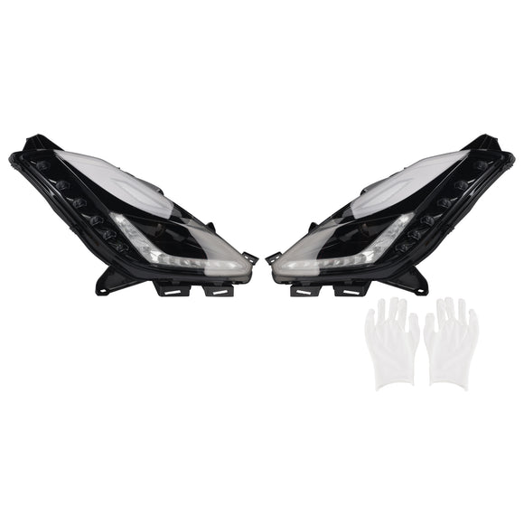 HID Xenon Headlight Assembly W/ Ballast 8pin For Chevy Corvette C7 Z06 2014-2019