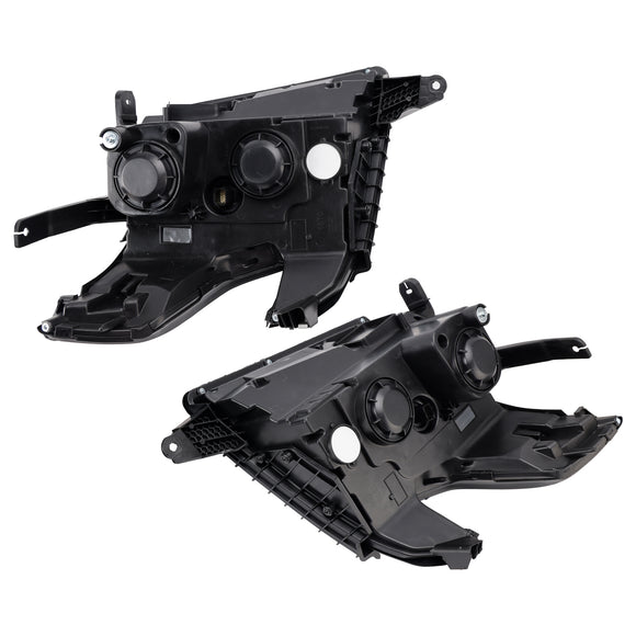 Halogen Headlights Projector Assembly Left+Right For Chevy Tahoe Suburban 2015-2020