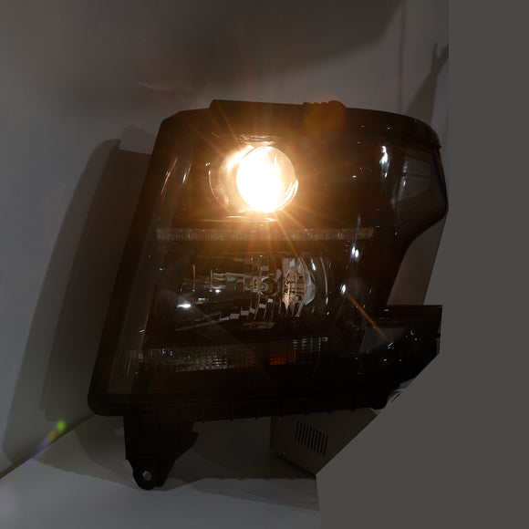 Halogen Headlights Projector Assembly Left+Right For Chevy Tahoe Suburban 2015-2020