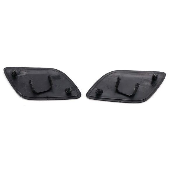 Left+Right Front Bumper Headlight Washer Cover Nozzle Cap For Audi Q7 2010-2015