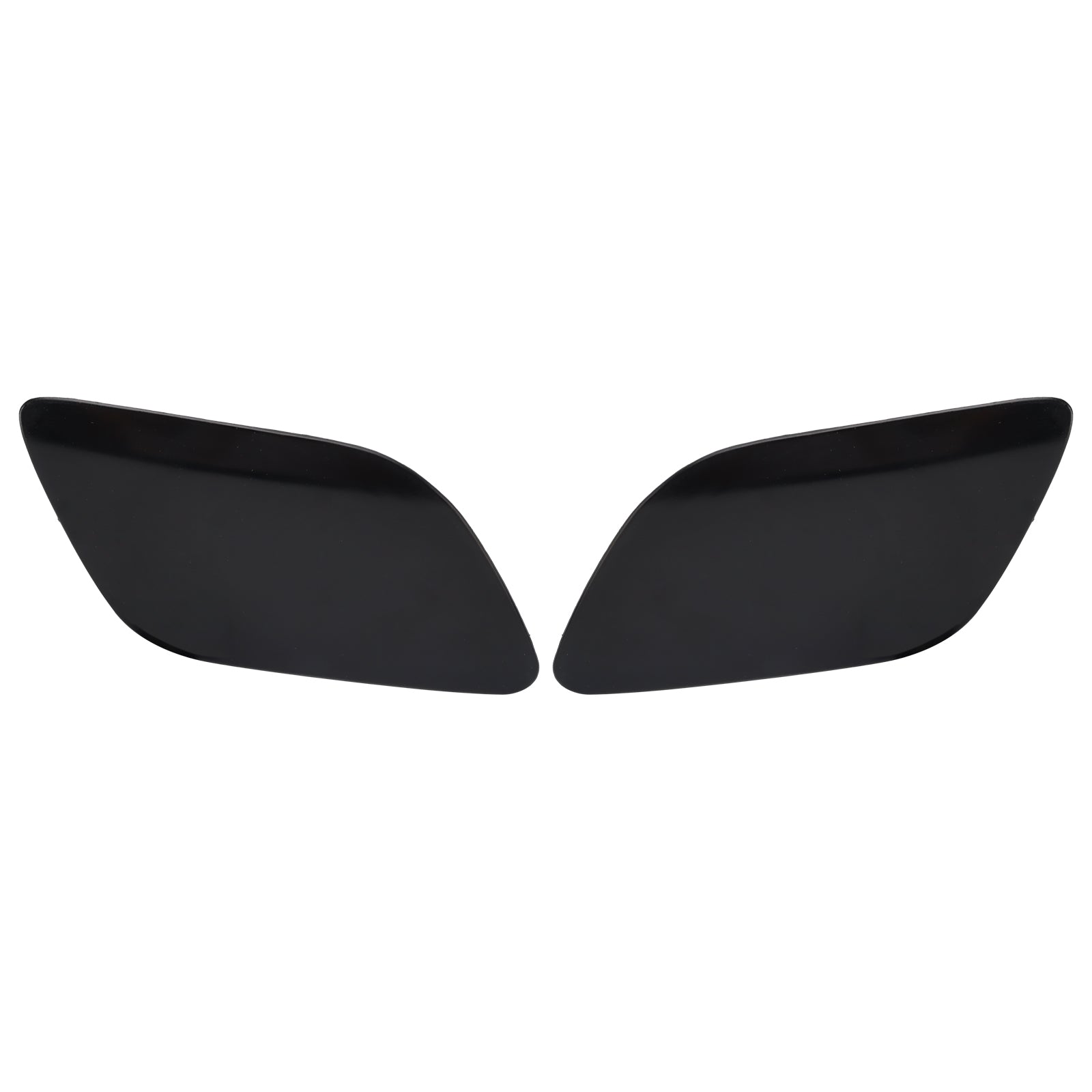Left+Right Front Bumper Headlight Washer Cover Nozzle Cap For Audi