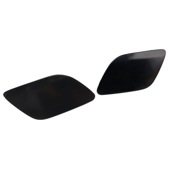 Left+Right Front Bumper Headlight Washer Cover Nozzle Cap For Audi Q7 2010-2015