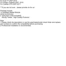 Xenon HID ajovalojen painolastimoduuli 63117182520 BMW 3-sarjan E90 E92 E93-21