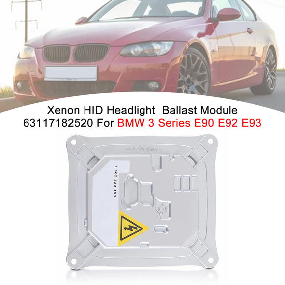 Xenon HID ajovalojen painolastimoduuli 63117182520 BMW 3-sarjan E90 E92 E93