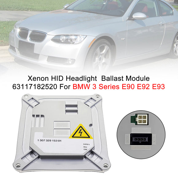Xenon HID ajovalojen painolastimoduuli 63117182520 BMW 3-sarjan E90 E92 E93