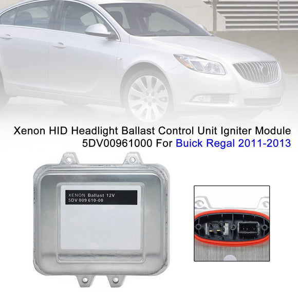 Xenon HID Headlight Ballast Control Unit Igniter Module 5DV00961000 13278005-12 For Buick Regal 2011-2013