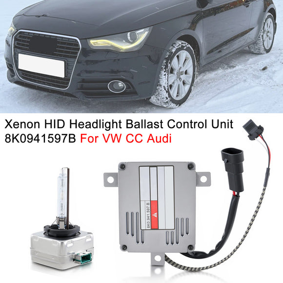 Xenon HID Headlight Ballast Control Unit 8K0941597B SHL-B-2-B-013 For VW CC Audi