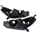 2009–2014 Toyota Matrix links + rechts Scheinwerferbaugruppe Scheinwerfer Chromgehäuse-5
