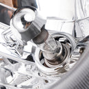 Chrome Links + Rechts Koplampen Lampen Voor Jeep Patriot 2007-2010-8