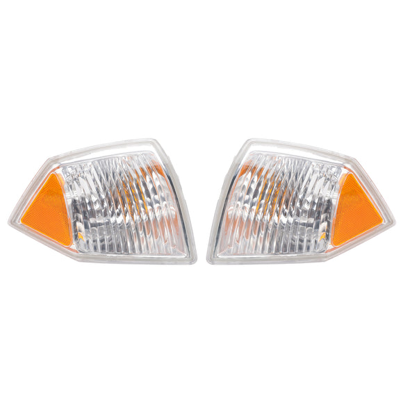 Jeep Patriot 2007–2010, 4-teiliger linker + rechter Scheinwerfer + Ecklampen-Set 5303842AE 5303843AE