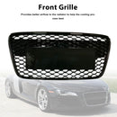 Audi R8 2007-2012 Honeycomb Black Grill Front Bumper Mesh Replacement Grille-3