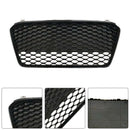 2013-2015 Audi R8 etusäleikkö Honeycomb Musta Vaihto ylempi puskurin säleikkö-4