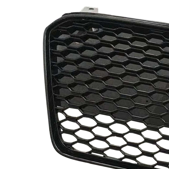2013-2015 Audi R8 etusäleikkö Honeycomb Musta Vaihto ylempi puskurin säleikkö