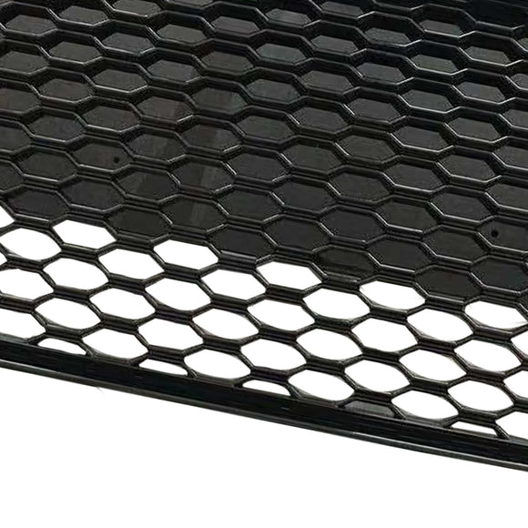 2013-2015 Audi R8 etusäleikkö Honeycomb Musta Vaihto ylempi puskurin säleikkö