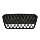 2013-2015 Audi R8 etusäleikkö Honeycomb Musta Vaihto ylempi puskurin säleikkö-1