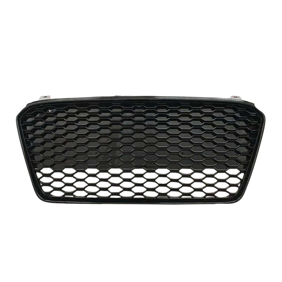 2013-2015 Audi R8 etusäleikkö Honeycomb Musta Vaihto ylempi puskurin säleikkö