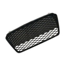 2013-2015 Audi R8 etusäleikkö Honeycomb Musta Vaihto ylempi puskurin säleikkö-11