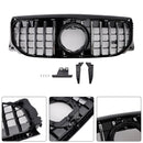 Chroom + Zwart Voorbumper Grille Fit Mercedes Benz GLB X247 GLB200 GLB250 2024 +-5