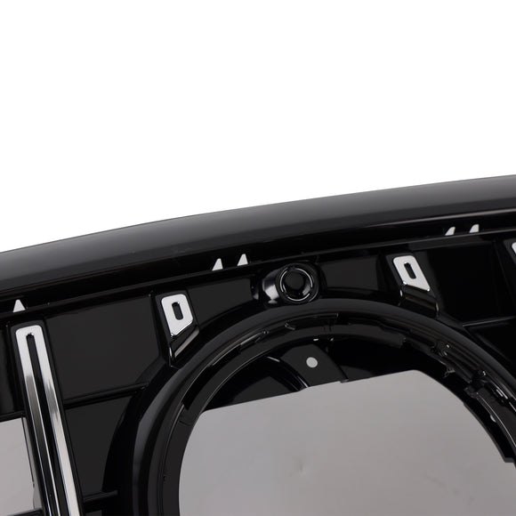 Chroom + Zwart Voorbumper Grille Fit Mercedes Benz GLB X247 GLB200 GLB250 2024 +