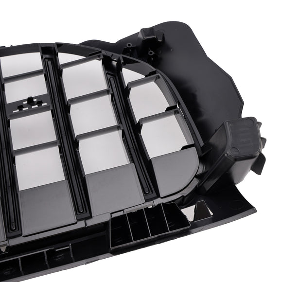 Chroom + Zwart Voorbumper Grille Fit Mercedes Benz GLB X247 GLB200 GLB250 2024 +