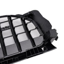 Gloss Black Front Bumper Grille GT Style Grill Fit Mercedes Benz GLB X247 GLB200 GLB220 GLB250 2024-2026-9