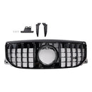 Gloss Black Front Bumper Grille GT Style Grill Fit Mercedes Benz GLB X247 GLB200 GLB220 GLB250 2024-2026-10