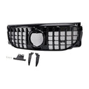 Gloss Black Front Bumper Grille GT Style Grill Fit Mercedes Benz GLB X247 GLB200 GLB220 GLB250 2024-2026-12