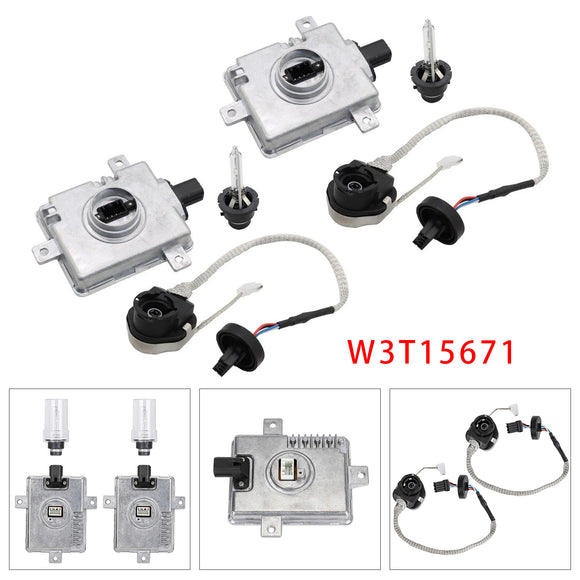 Conjunto de unidad de balasto de faro Xenon HID con bombilla encendedor D2S para Acura TL TSX